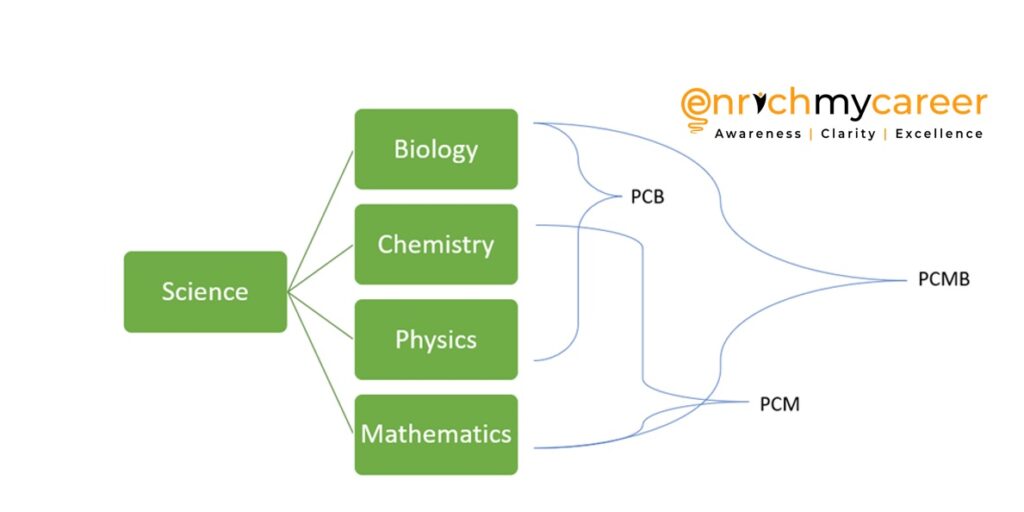 Stream selection after 10th: PCB, PCM, PCMB